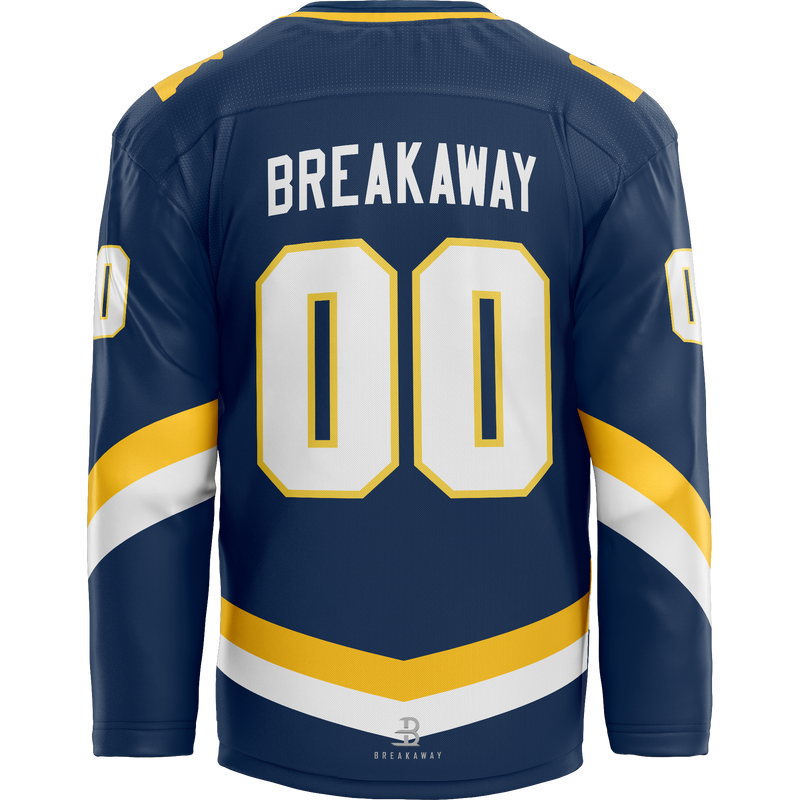 Delaware Jr. Blue Hens Adult Player Jersey