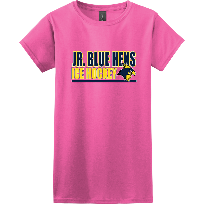 Delaware Jr. Blue Hens Softstyle Ladies' T-Shirt