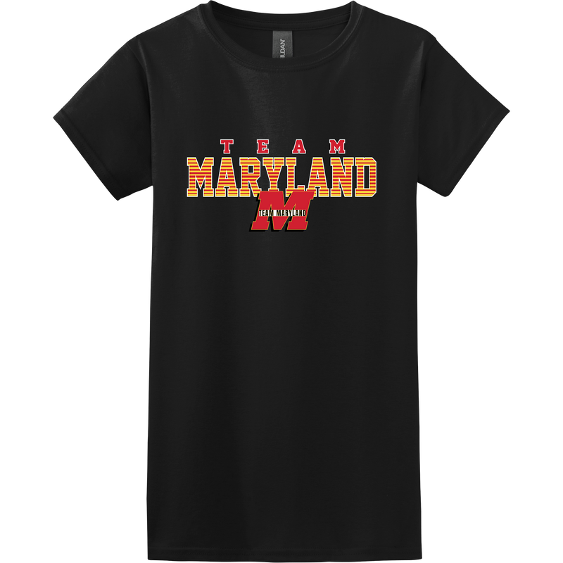 Team Maryland Softstyle Ladies' T-Shirt