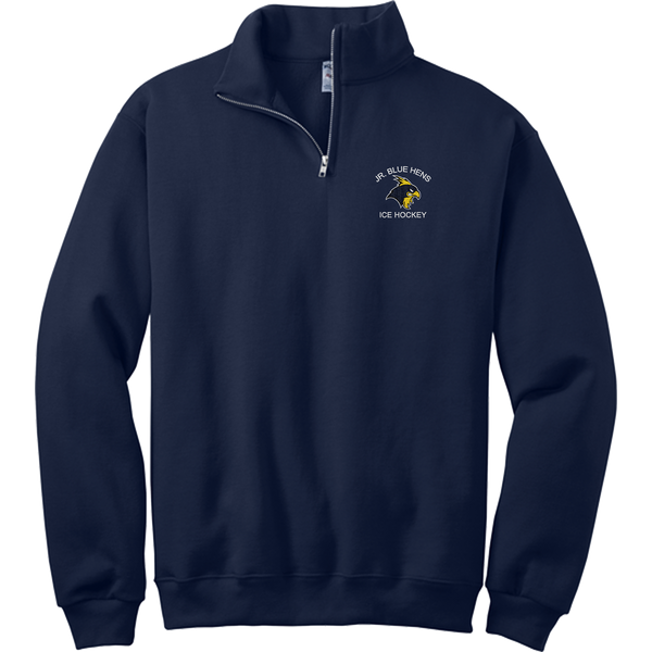 Delaware Jr. Blue Hens NuBlend 1/4-Zip Cadet Collar Sweatshirt