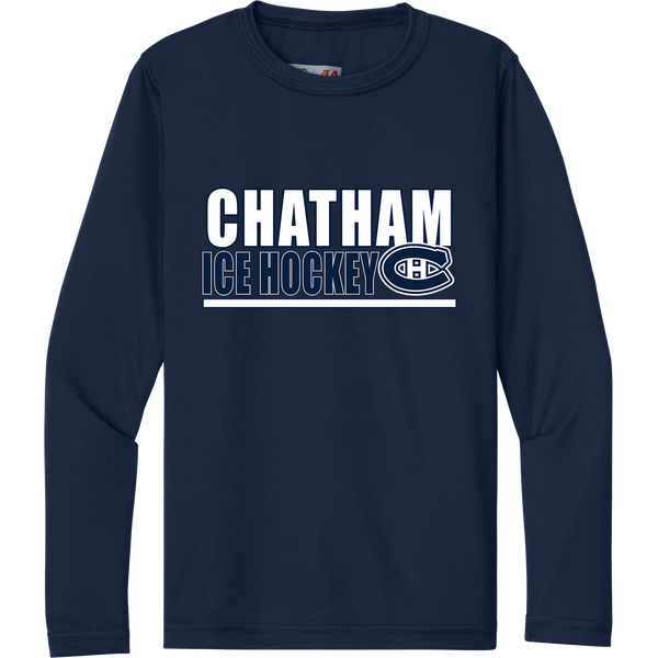 Chatham Hockey Youth Cooling Performance Long Sleeve Tee