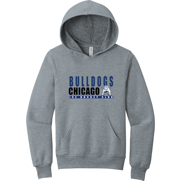 Chicago Bulldogs Youth Sponge Fleece Pullover Hoodie