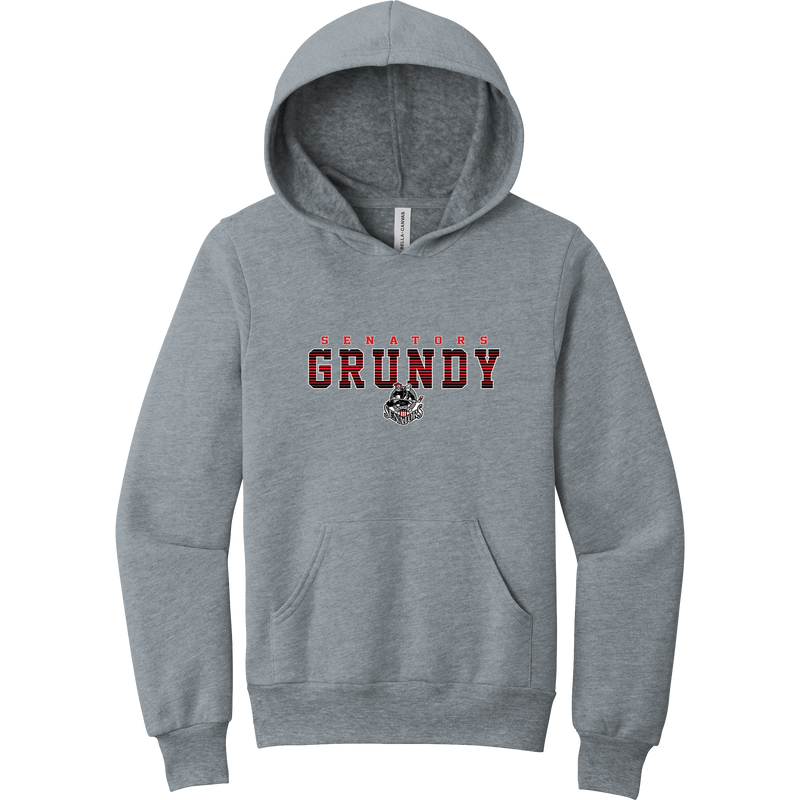 Grundy Senators Youth Sponge Fleece Pullover Hoodie