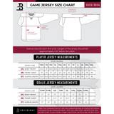 Delaware Jr. Blue Hens 30th Adult Goalie Sublimated Jersey