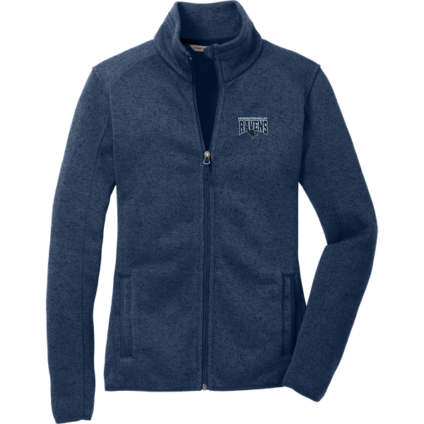 Kensington Valley Ravens Ladies Sweater Fleece Jacket