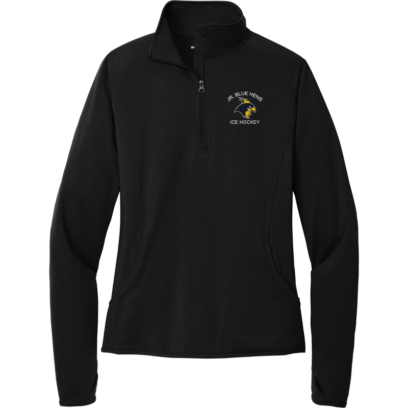 Delaware Jr. Blue Hens Ladies Sport-Wick Stretch 1/4-Zip Pullover
