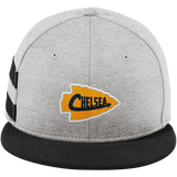 Chelsea Chiefs New Era Shadow Heather Striped Flat Bill Snapback Cap
