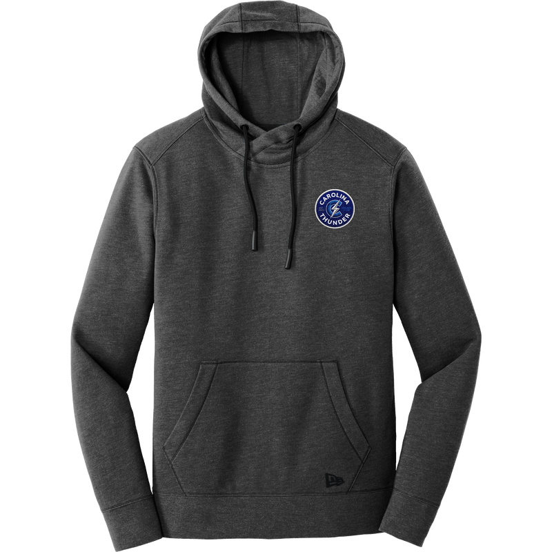 Carolina Thunder New Era Tri-Blend Fleece Pullover Hoodie