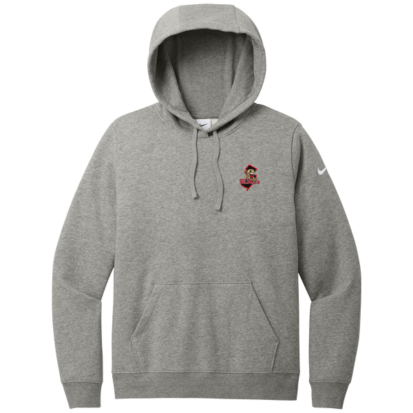 Jersey Shore Wildcats Nike Women's Club Fleece Sleeve Swoosh Pullover Hoodie