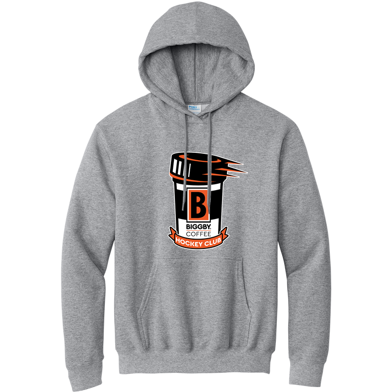 Biggby Coffee AAA Essential Fleece Pullover Hooded Sweatshirt