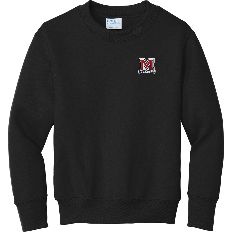 Jr. Mounties Youth Core Fleece Crewneck Sweatshirt