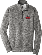 NJ Titans PosiCharge Electric Heather Fleece 1/4-Zip Pullover