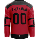 South Pittsburgh Rebellion Player Third Jersey - Red - Kit